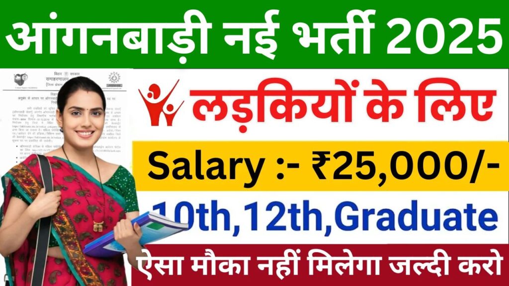 Anganwadi Lady Supervisor Vacancy 2025