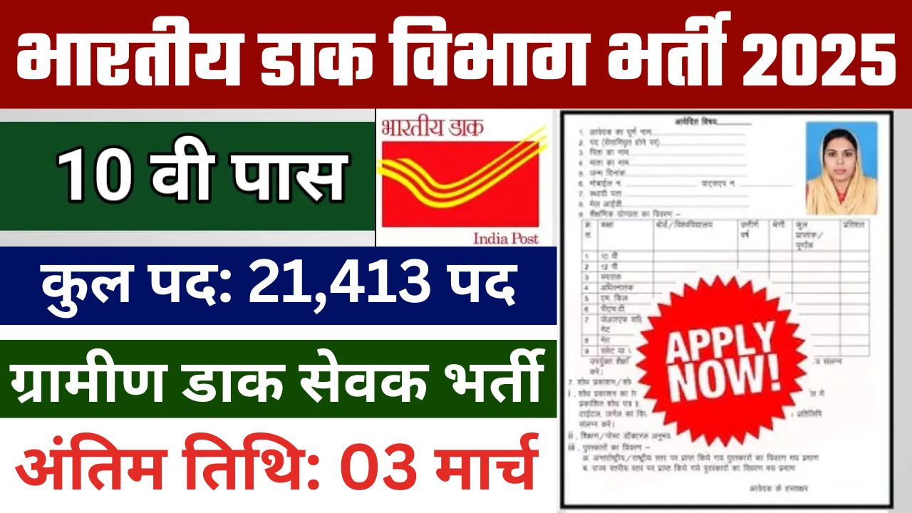 India Post Office GDS Vacancy 2025