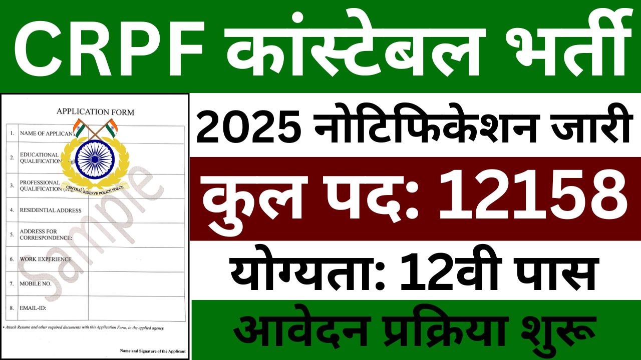CRPF Recruitment