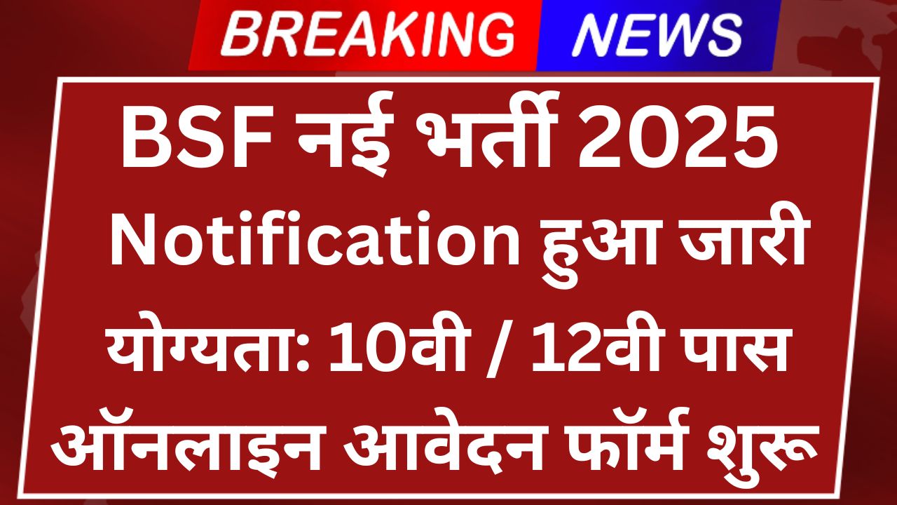 BSF Recruitment 2025