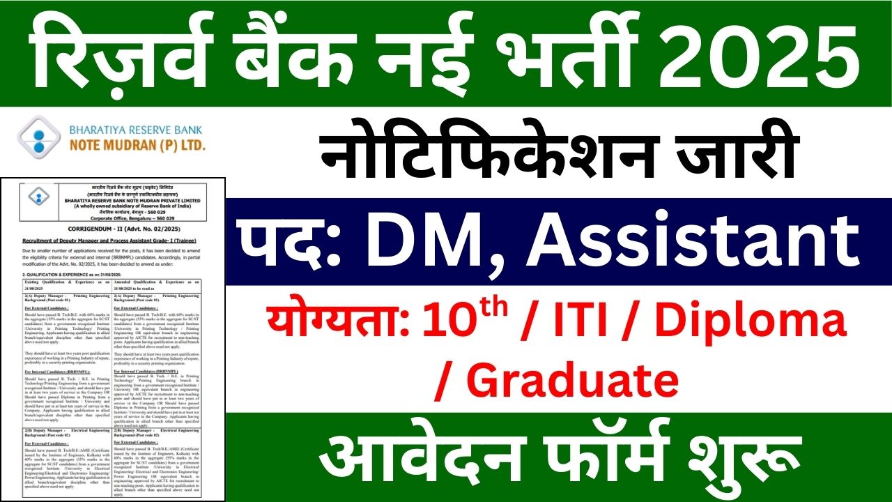 BRBNMPL Recruitment 2025